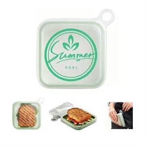 Portable Silicone Sandwich Containers To Go