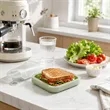 Portable Silicone Sandwich Containers To Go | https://www.bestnamebadges.com