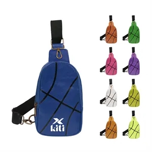 PU Leather Cross Body Sling Bag Backpack