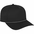 Cap America Summit Perforated Cap with Rope | https://www.bestnamebadges.com
