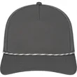 Cap America Summit Perforated Cap with Rope | https://www.bestnamebadges.com