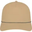 Cap America Summit Perforated Cap with Rope | https://www.bestnamebadges.com