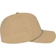 Cap America Summit Perforated Cap with Rope | https://www.bestnamebadges.com
