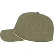 Cap America Summit Perforated Cap with Rope | https://www.bestnamebadges.com
