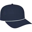 Cap America Summit Perforated Cap with Rope | https://www.bestnamebadges.com