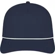 Cap America Summit Perforated Cap with Rope | https://www.bestnamebadges.com