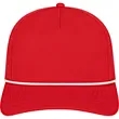 Cap America Summit Perforated Cap with Rope | https://www.bestnamebadges.com