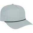 Cap America Summit Perforated Cap with Rope | https://www.bestnamebadges.com
