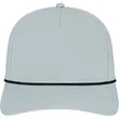 Cap America Summit Perforated Cap with Rope | https://www.bestnamebadges.com
