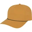Cap America Summit Perforated Cap with Rope | https://www.bestnamebadges.com