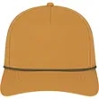 Cap America Summit Perforated Cap with Rope | https://www.bestnamebadges.com