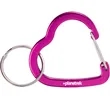 Heart Carabiner | https://www.bestnamebadges.com