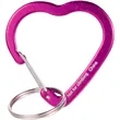 Heart Carabiner | https://www.bestnamebadges.com