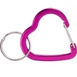 Heart Carabiner | https://www.bestnamebadges.com