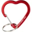 Heart Carabiner | https://www.bestnamebadges.com