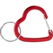 Heart Carabiner | https://www.bestnamebadges.com