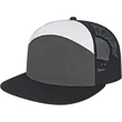 Cap America 7 Panel Trucker Cap | https://www.bestnamebadges.com