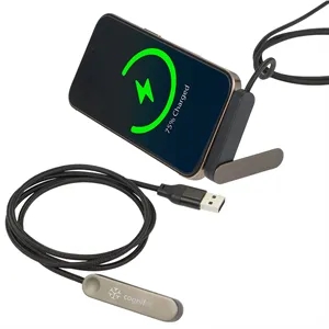ChargeStand 3-in-1 USB-A and USB-C Charging Cable | https://www.bestnamebadges.com