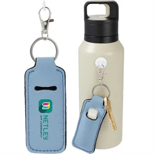 Bottle Charm w/ Neoprene Chapstick Holder