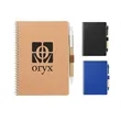 FSC® Mix 5' x 7' Spiral Notebook with Pen | https://www.bestnamebadges.com