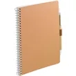 FSC® Mix 5' x 7' Spiral Notebook with Pen | https://www.bestnamebadges.com