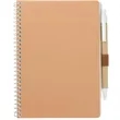 FSC® Mix 5' x 7' Spiral Notebook with Pen | https://www.bestnamebadges.com