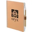 FSC® Mix 5' x 7' Spiral Notebook with Pen | https://www.bestnamebadges.com