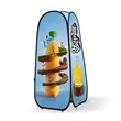Three Sided Tower Shaped A - POP UP Standing Banner | https://www.bestnamebadges.com