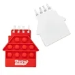House Spiral Notebook Push Pop | https://www.bestnamebadges.com