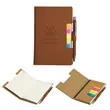 Alliance Hardcover Journal With Sticky Flags & Pen | https://www.bestnamebadges.com