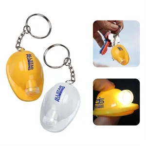 LED Hard Hat Keychain