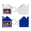 House Tape Measure Keychain | https://www.bestnamebadges.com