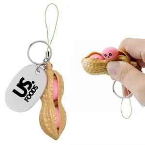 Peanut Fidget Keychain