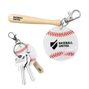 Baseball Bat Keychain