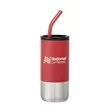 18oz Cup w/ Straw | https://www.bestnamebadges.com