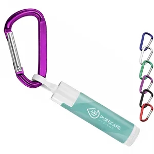 SPF 15 Lip Balm Carabiner Clip