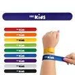 Silicone Slap Bracelet | https://www.bestnamebadges.com
