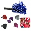 Metallic Pom-Poms | https://www.bestnamebadges.com