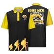 Custom Sublimated Performance Polo With Self Fabric Cuffs | https://www.bestnamebadges.com