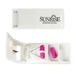 Pill Box & Cutter | https://www.bestnamebadges.com