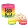 Rainbow Coil Spring | https://www.bestnamebadges.com