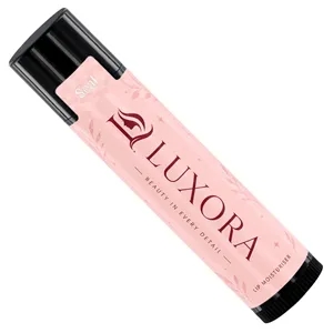 SPF 15 Lip Balm in White Tube with Hook Cap & Carabiner