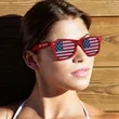 Patriotic Lens Sunglasses | https://www.bestnamebadges.com