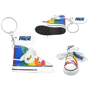 Rainbow Sneaker Keychain
