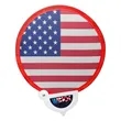 Patriotic Neck Fan | https://www.bestnamebadges.com