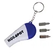 LED Screwdriver Keychain | https://www.bestnamebadges.com