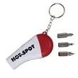 LED Screwdriver Keychain | https://www.bestnamebadges.com