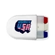 Patriotic Face Paint | https://www.bestnamebadges.com