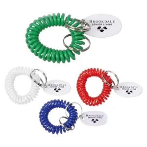 Bracelet Coil Keychain