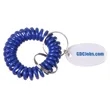 Bracelet Coil Keychain | https://www.bestnamebadges.com